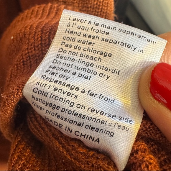 ba&sh Terracotta Knit Top - Picture 9 of 10